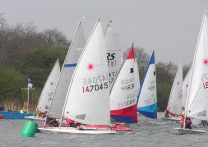 Racing at Welton Sailing Club